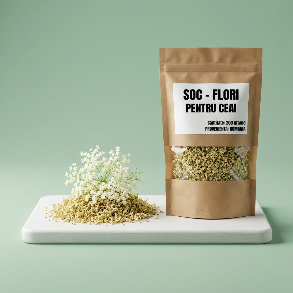 Ceai soc flori plante medicinale